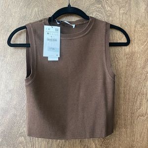 Brown Zara Tank